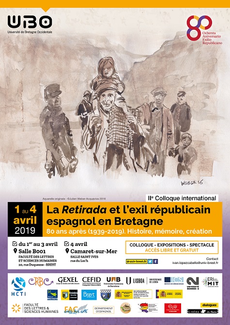 Cartel del coloquio internacional de Brest.