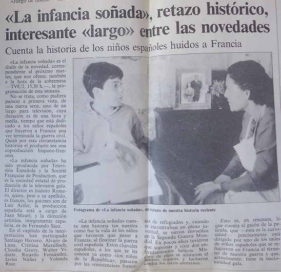 Recorte de El Independiente, en el archivo de la Casa de la Memoria.