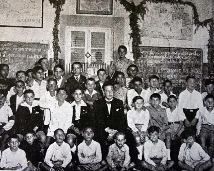 Daniel Candel, maestro del Pósito Marítimo de Algeciras (Foto del libro 'Los hermanos de mi taller', de Jesús Castro García).