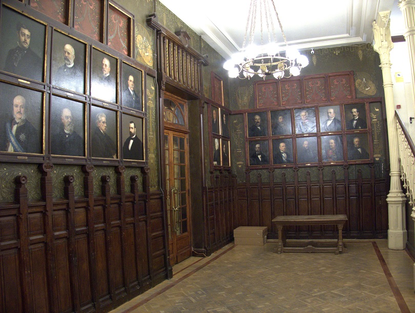 GAlería de Retratos del Ateneo de Madrid.