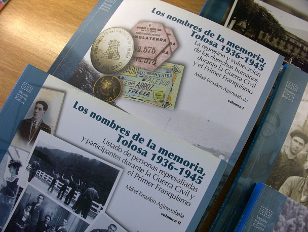 Libros de memoria histórica.