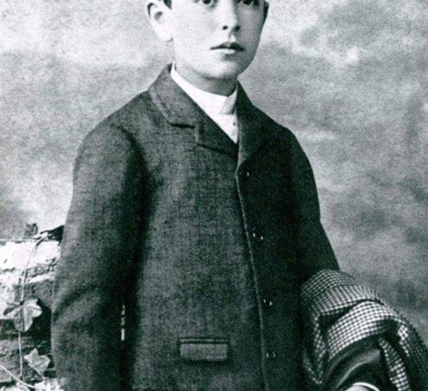 Fotografía de Manuel de Falla niño (Archivo Histórico Provincial de Cádiz).