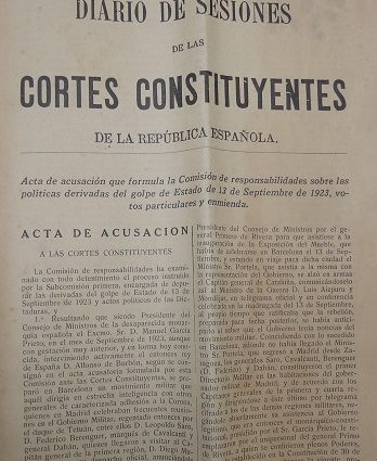 Ejemplar del Diario de Sesiones de 17 de junio de 1932.