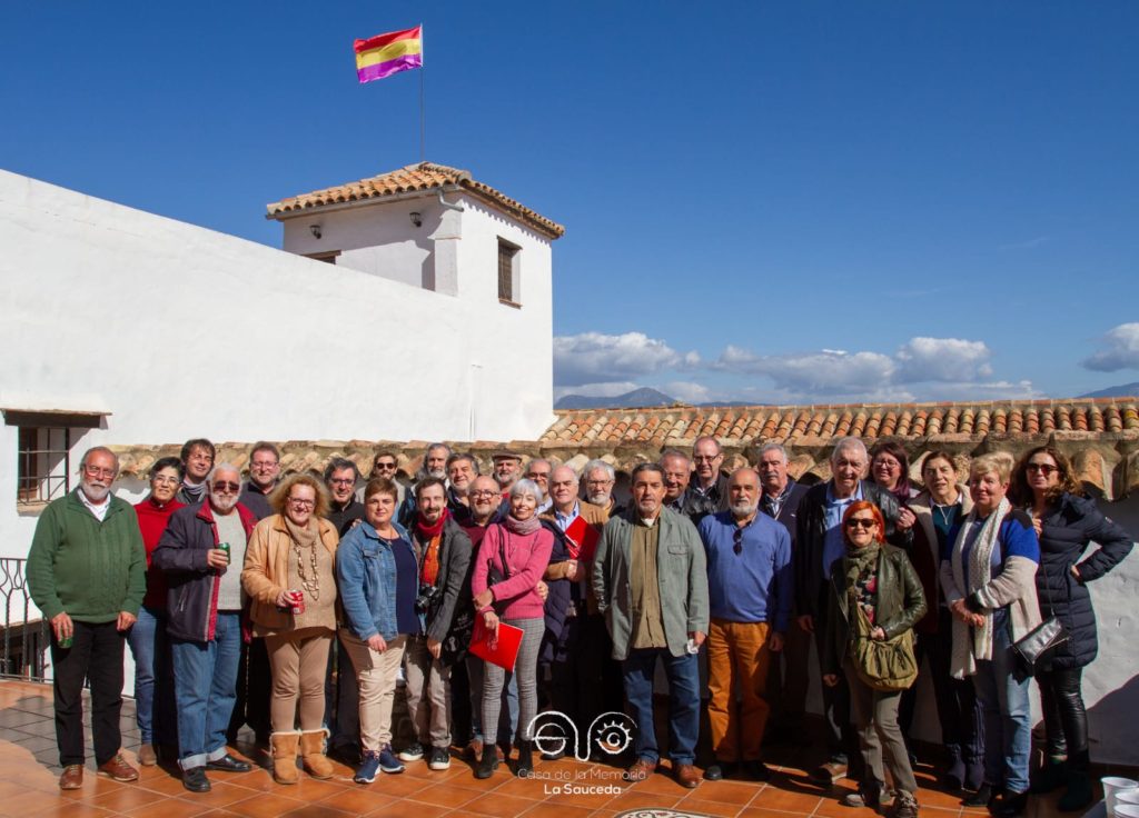 Integrantes de la Asociación Casa de la Memoria tras la sesión constitutiva.