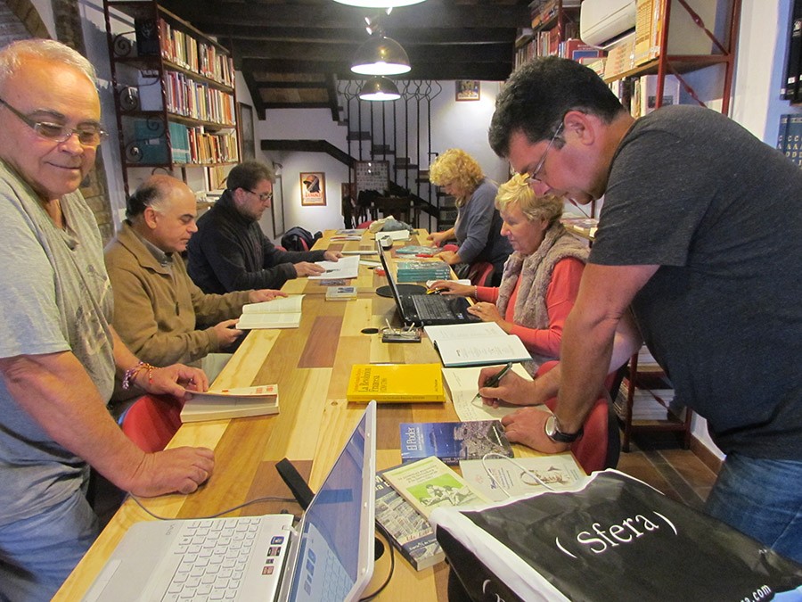 Biblioteca de la Casa de la Memoria.