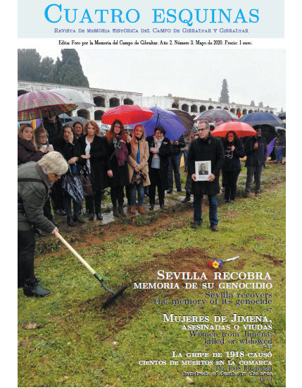 Portada del número 3 de la revista Cuatro esquinas.