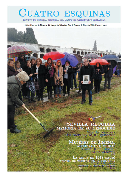 Portada del número 3 de la revista Cuatro esquinas.