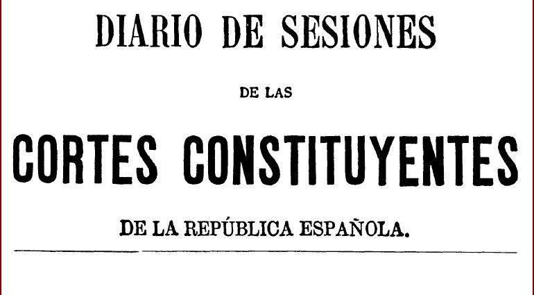 Diario de Sesiones de las Cortes Constituyentes nº 73, 12/11/1931 (apéndice 9).