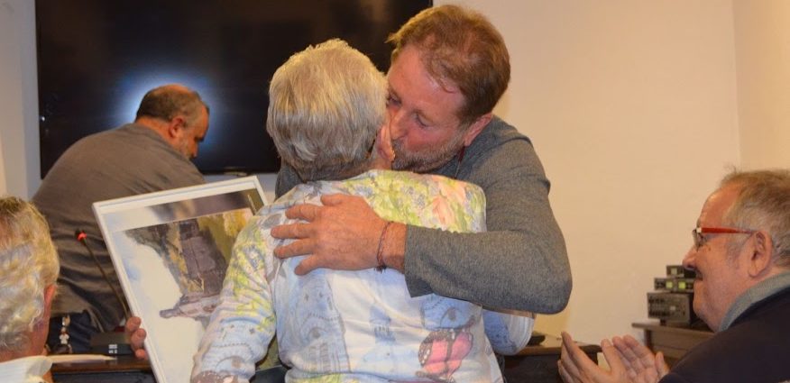 Homenaje a los familiares de las víctimas del Marrufo y la Sauceda.