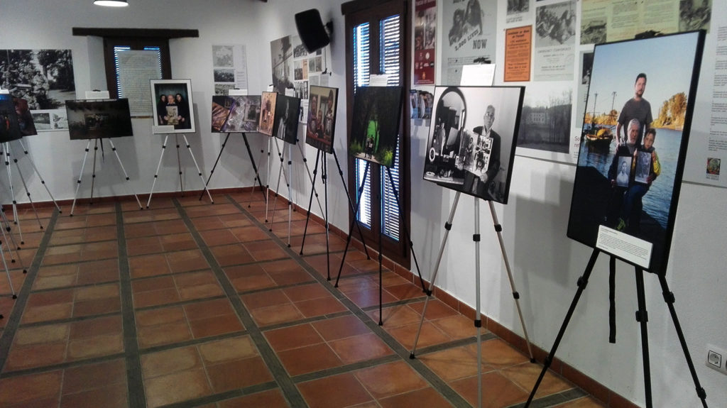 Materiales de la exposición.