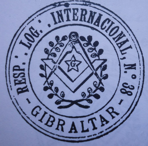 Sello de Internacional.