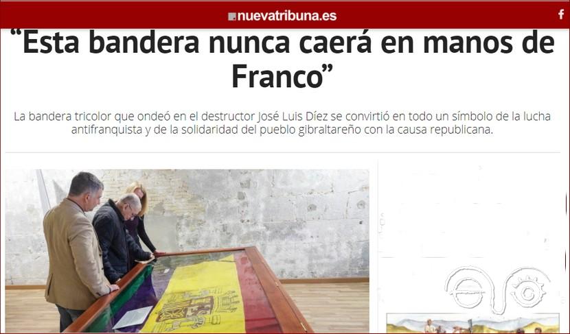 Captura del artículo de Nueva Tribuna.