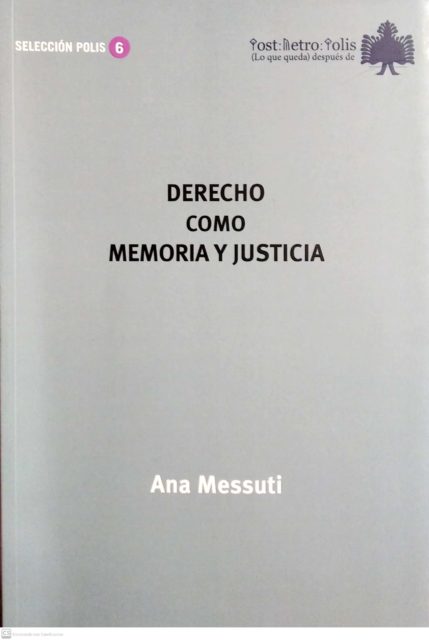 2020-11-04-Portadalibro-Derechocomomemoriayjusticia