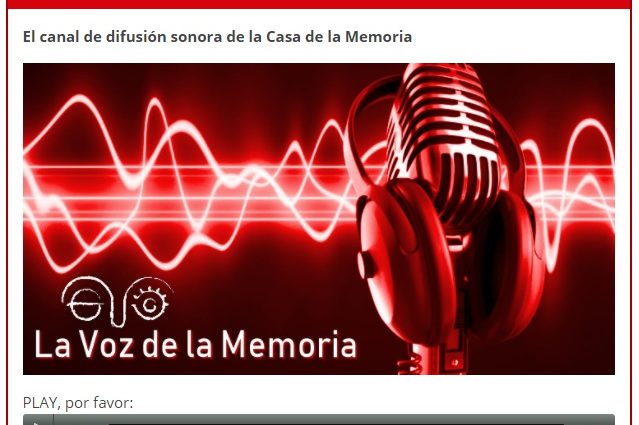 La Voz de la Memoria.