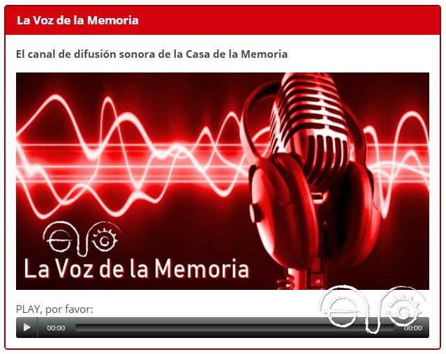 La Voz de la Memoria.
