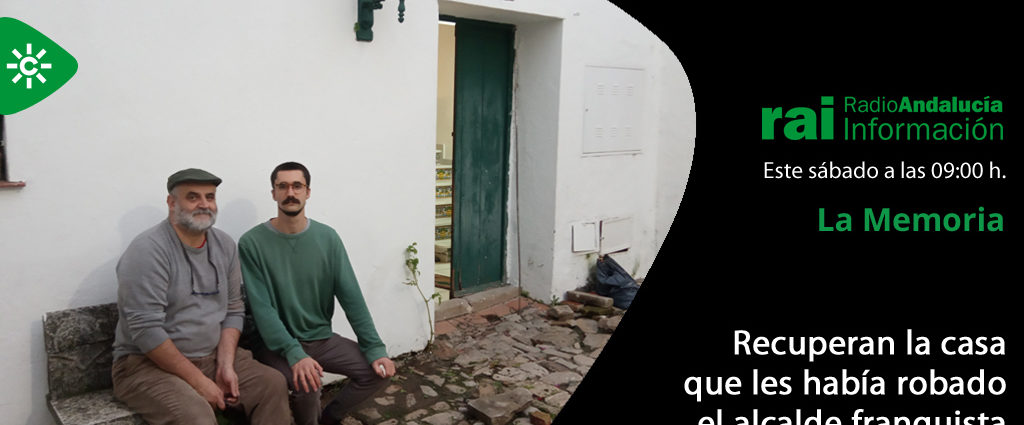 Anuncio del programa radiofónico.