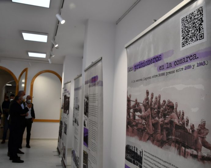 Exposición sobre los prisioneros.