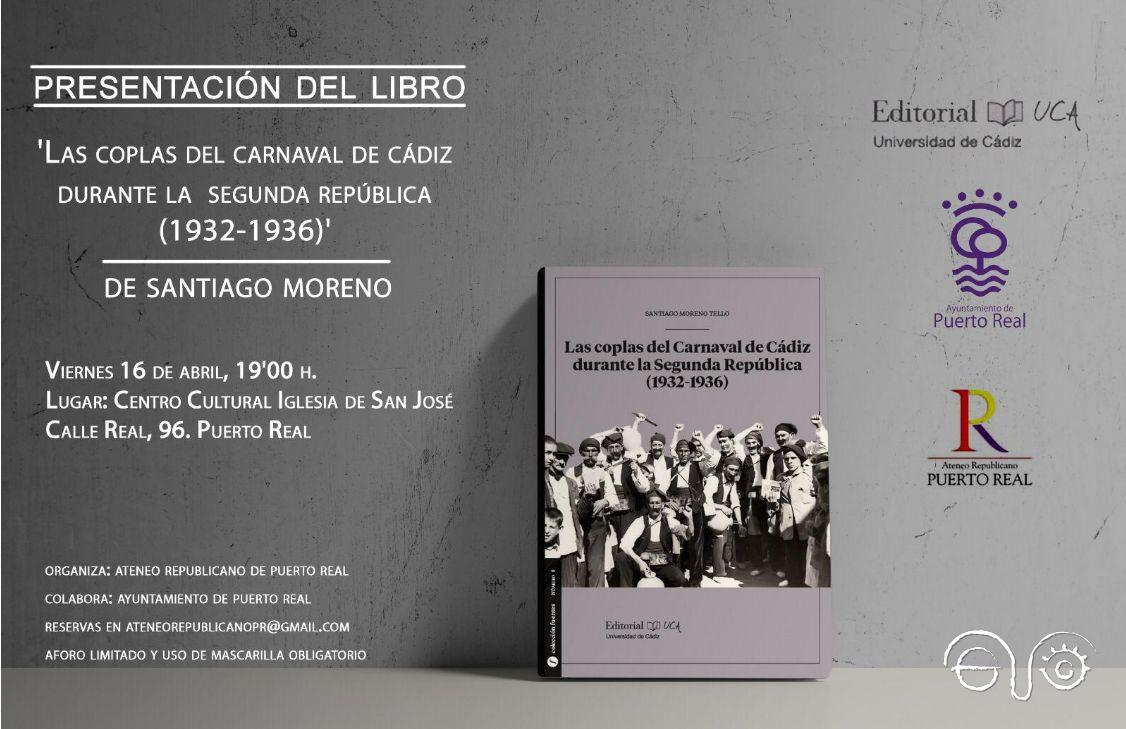 Invitación a la presentación del libro.