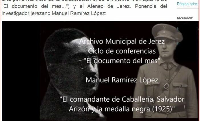 Ponencia impartida por Manuel Ramírez López.