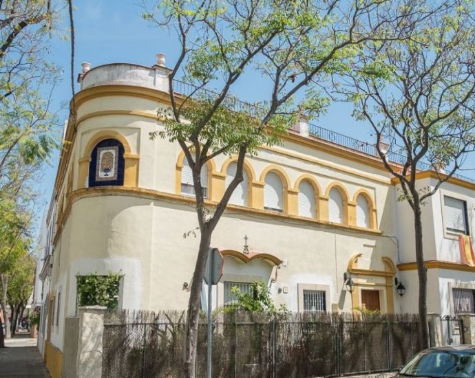 Una vivienda situada en la Barriada España de Jerez de la Frontera (Manu García para La Voz del Sur)