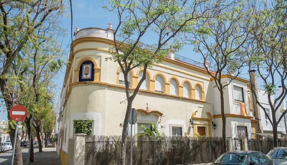 Una vivienda situada en la Barriada España de Jerez de la Frontera (Manu García para La Voz del Sur)