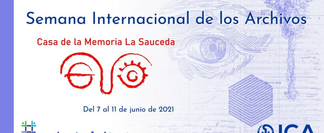 Cartel de la Semana Internacional de los Archivos.