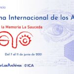 Cartel de la Semana Internacional de los Archivos.