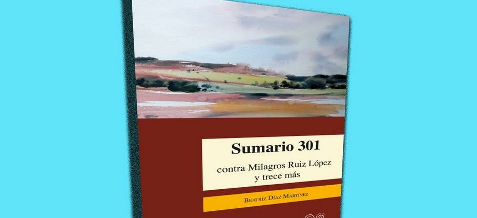 Cartel anunciador de la presentación del libro.