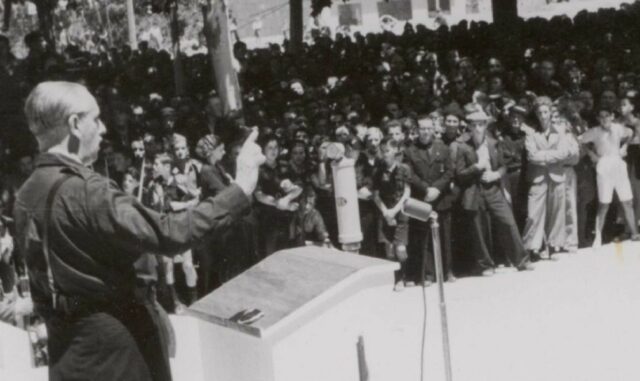 José María Pemán, en un discurso en 1938.