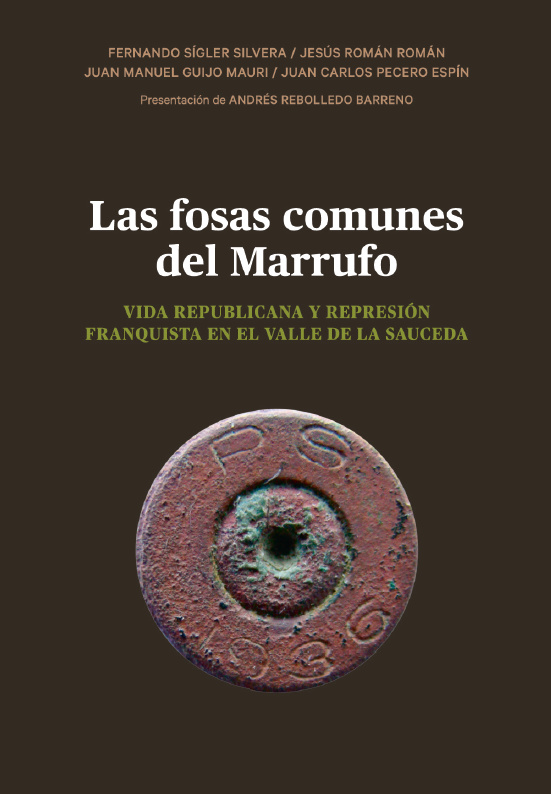 Portada del libro Fosas comunes del Marrufo.