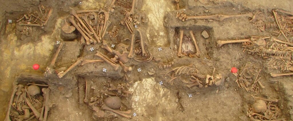 Fosa común del cementerio de Jimena de la Frontera.