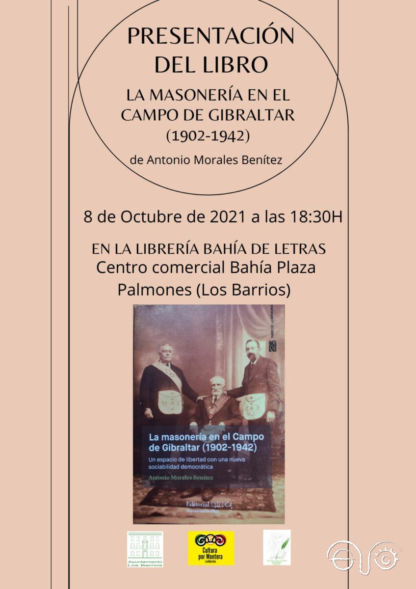 Cartel de la presentación del libro.