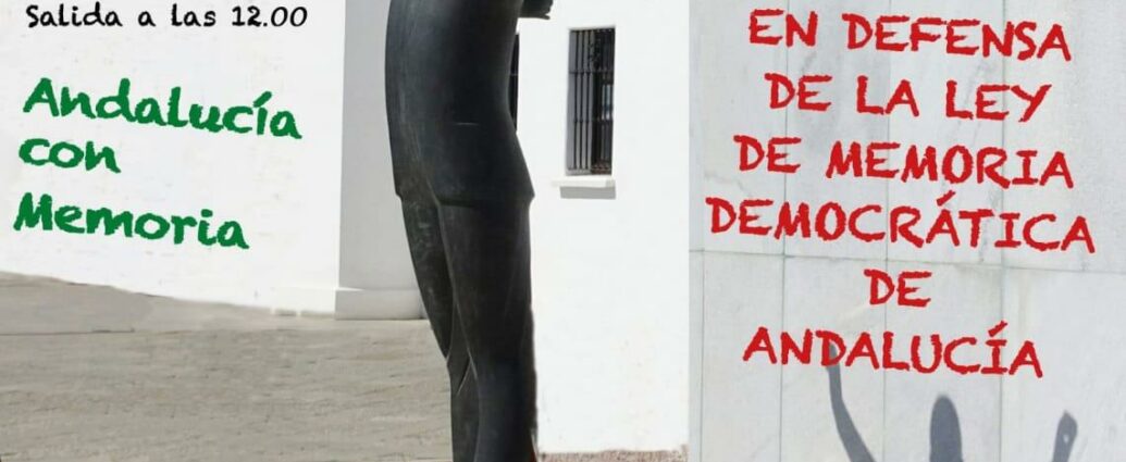 Cartel de la manifestación.