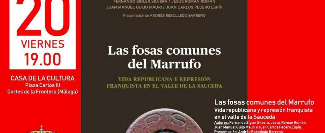 Cartel de la presentación.