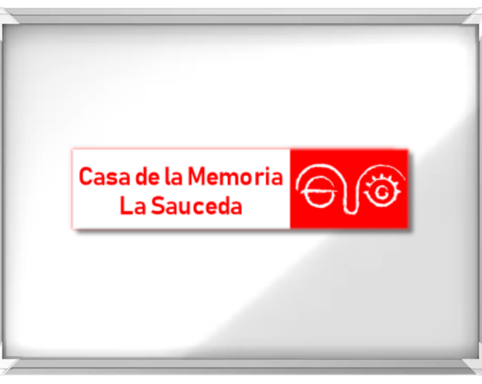 Tablón de anuncios de la Casa de la Memoria La Sauceda.