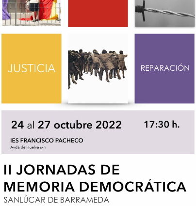 Cartel de las jornadas.