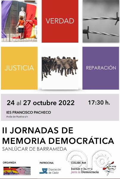 Cartel de las jornadas.