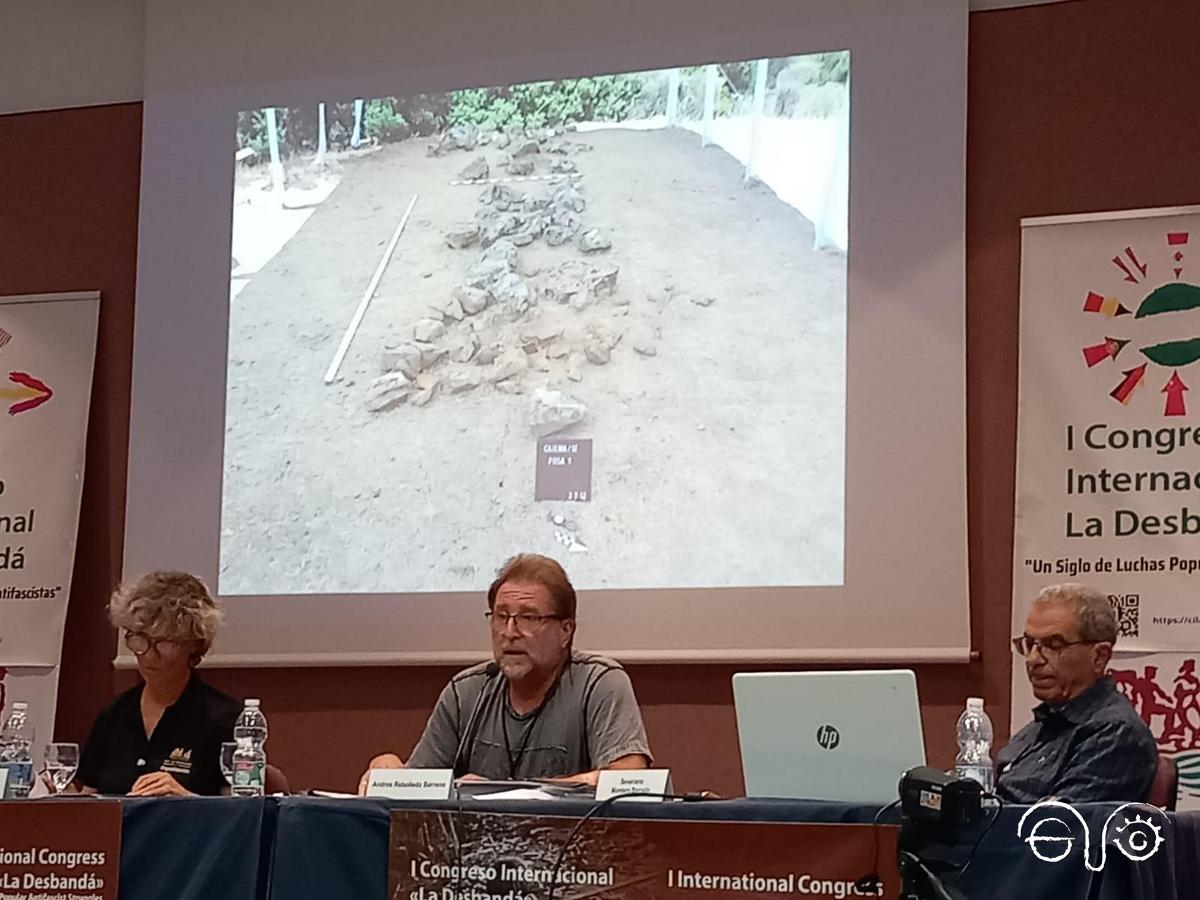 Andrés Rebolledo, durante su intervención.