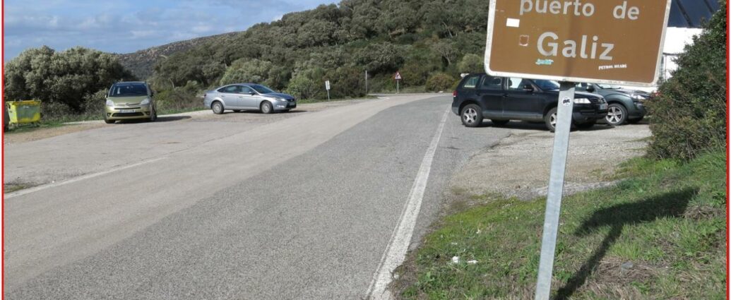 Puerto de Galis (o Galiz), en la actualidad.