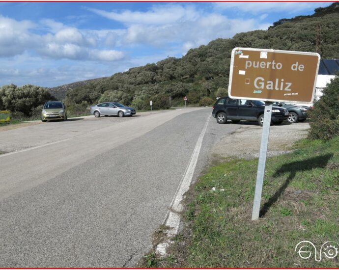Puerto de Galis (o Galiz), en la actualidad.