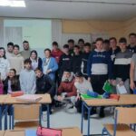 Estudiantes del IES Villa de Setenil participantes en la jornada de memoria histórica.