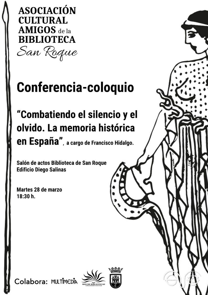 Cartel de la conferencia.