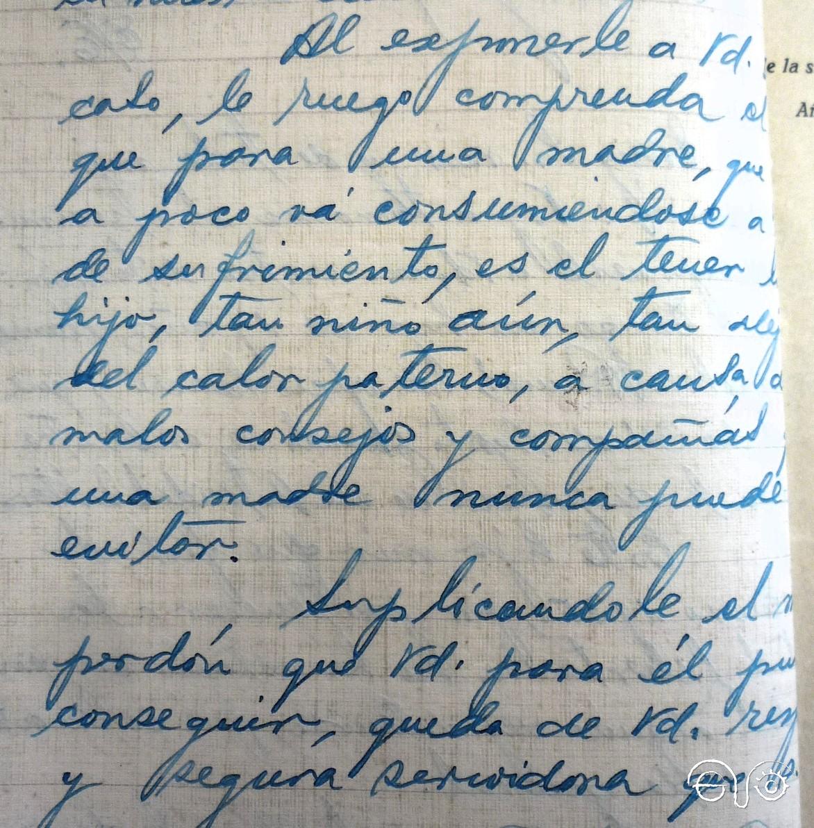 Carta de la madre de Luis (18/01/1937)