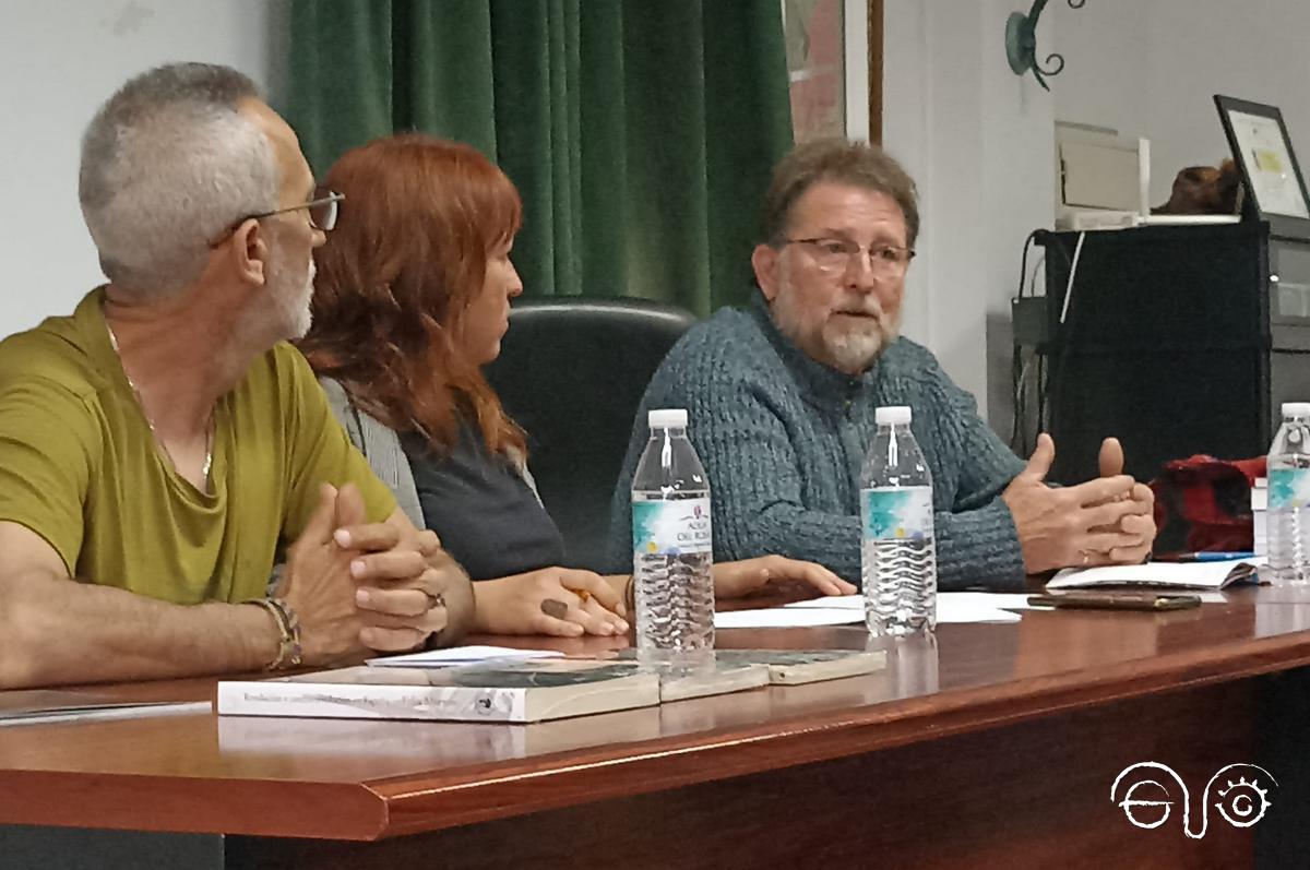 Andrés Rebolledo, durante su intervención.