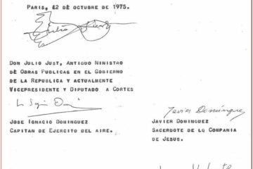 Acta de la reunión de París del 12 de octubre de 1975.