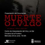 Cartel de la presentación del documental.