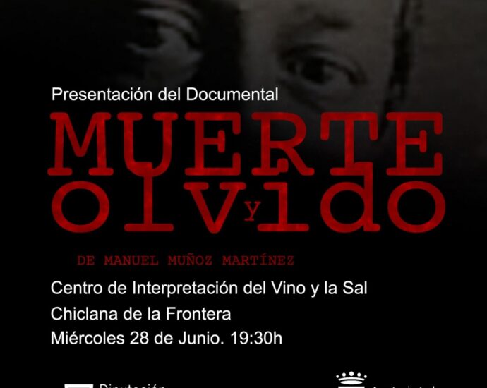 Cartel de la presentación del documental.