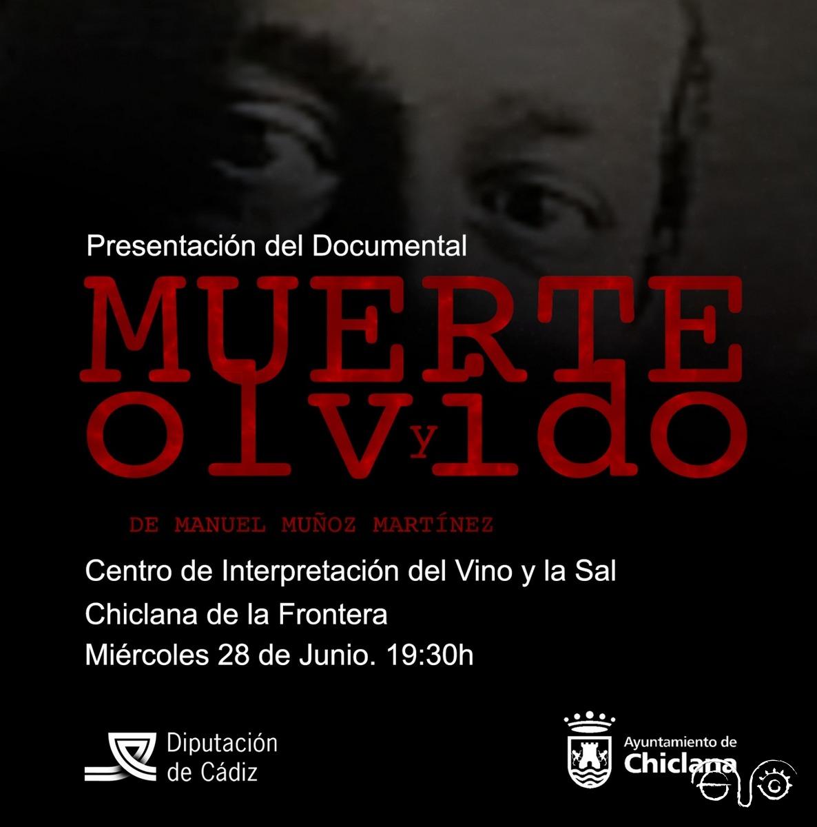 Cartel de la presentación del documental.