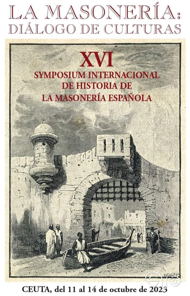 Cartel del XVI Symposium Internacional de Historia de la Masonería Española.