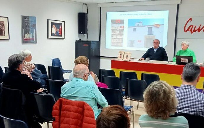 Presentación del libro en el Club de Amigos de la UNESCO de Madrid.